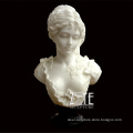 Classic Elegant Hand Carved marble head sculpture